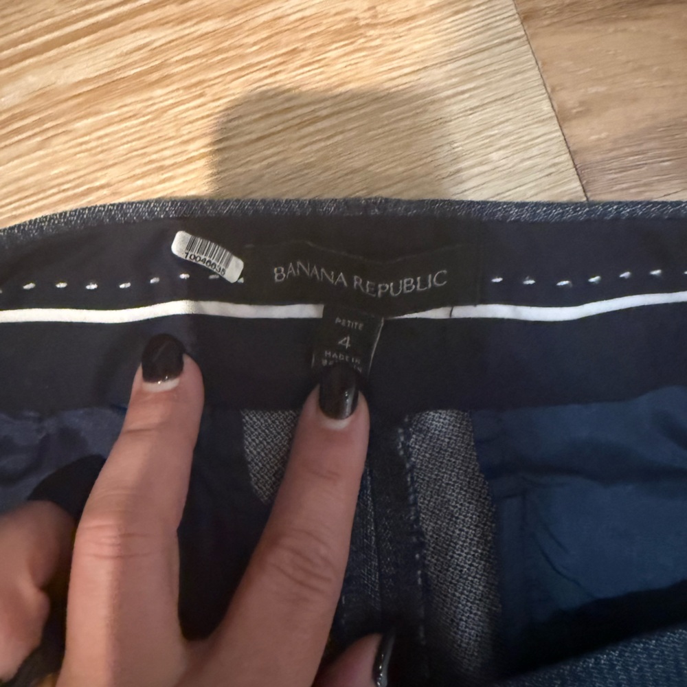 Banana Republic Navy Sloan pants - Picture 2 of 6